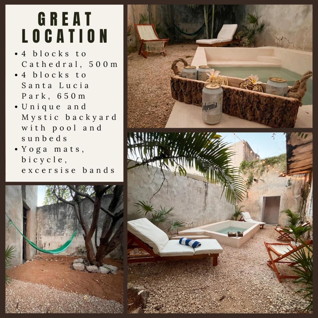 Location In Santa Lucía Only 3blocks To Cathedral * Mérida